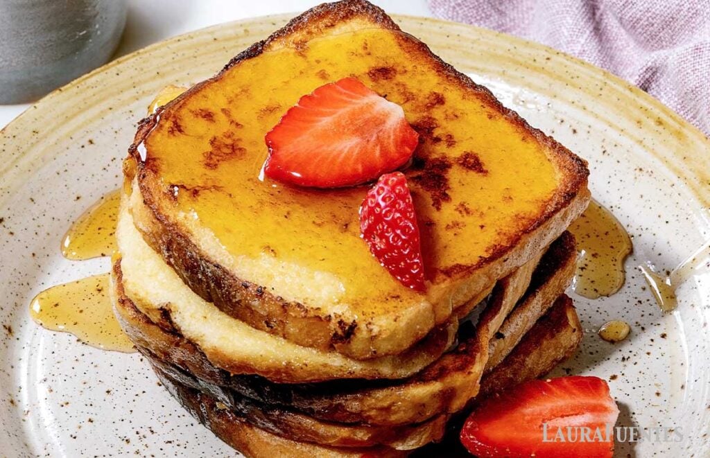 French Toast Without Eggs Laura Fuentes