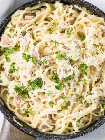 rotisserie chicken alfredo