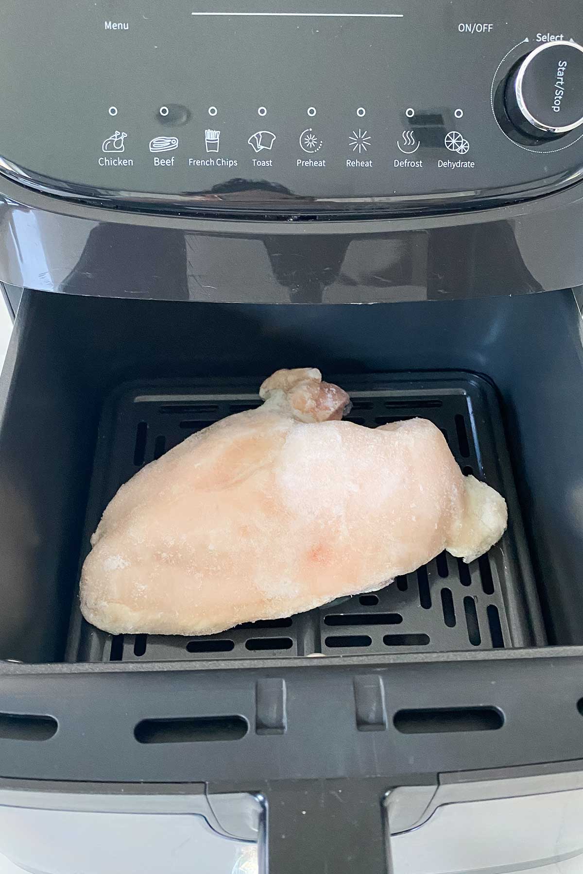 Frozen Chicken Cooked in the Air Fryer Laura Fuentes