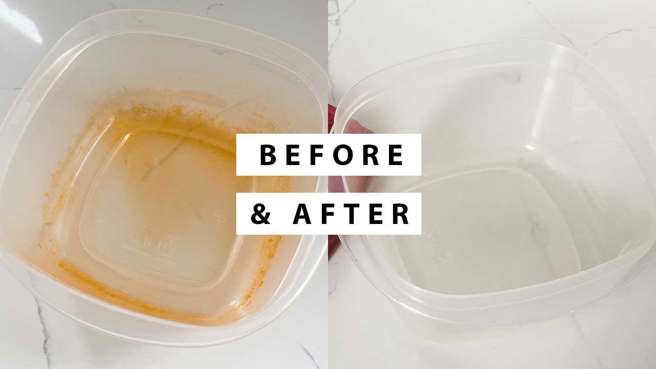 How to Remove Stains from Plastic Containers Laura Fuentes
