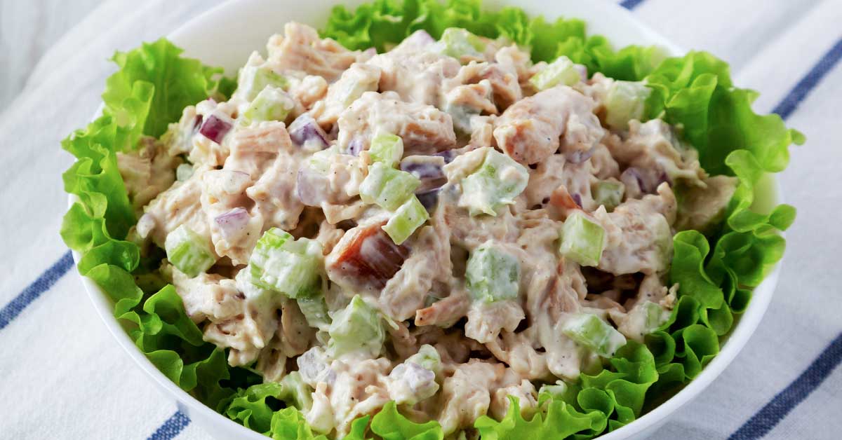 Rotisserie Chicken Salad (Crunchy & Chunky) - Laura Fuentes