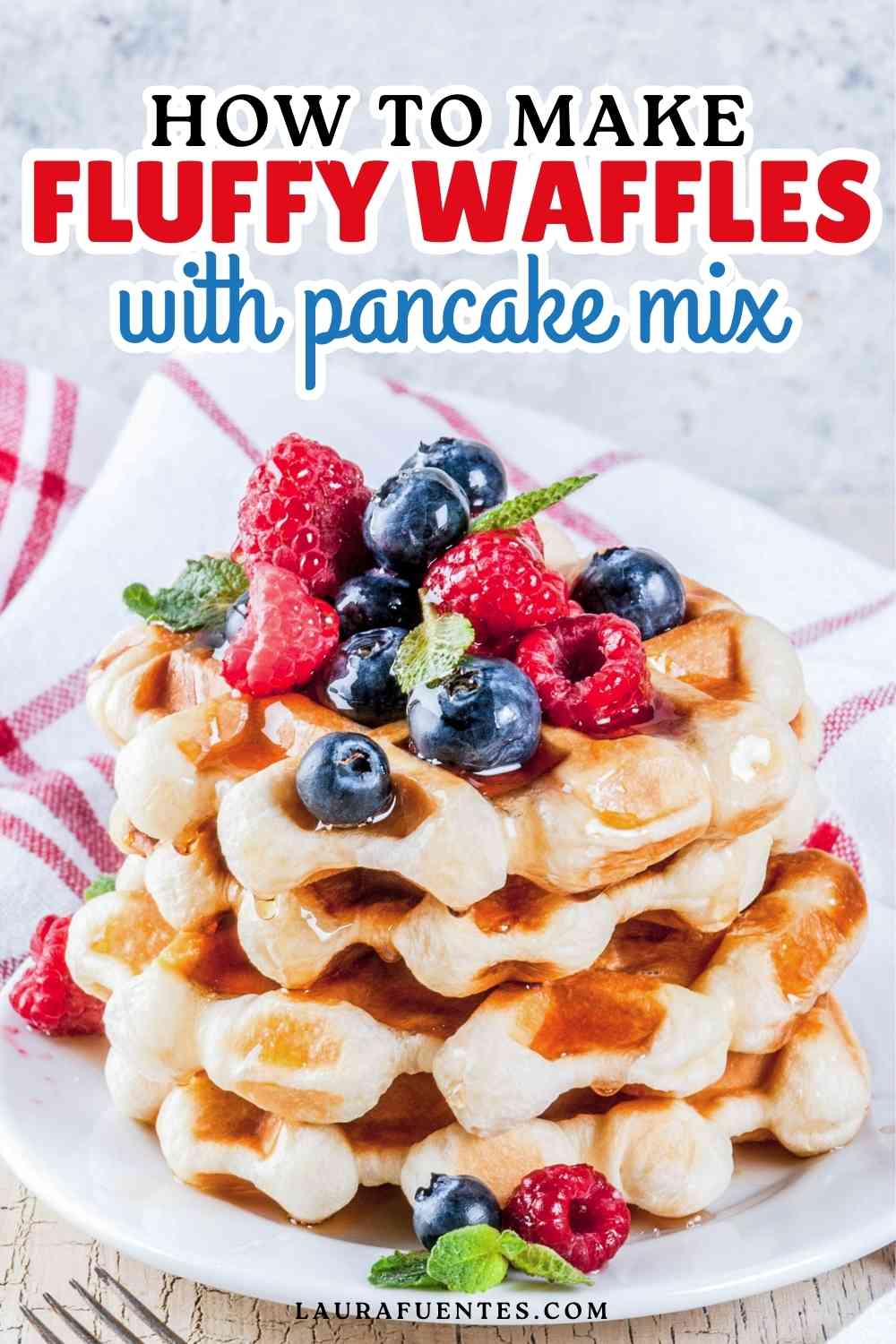 Surprising How To Make Crispy Waffles With Pancake Mix Images