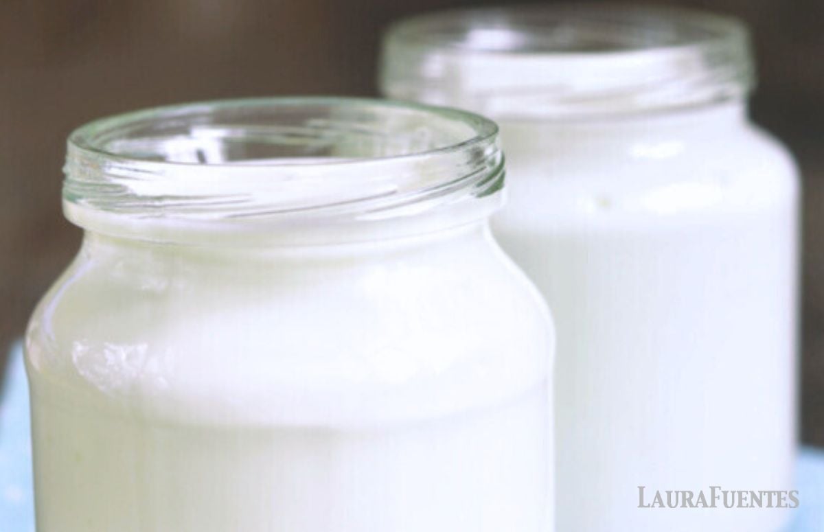 two jars with dairy-free yogurt