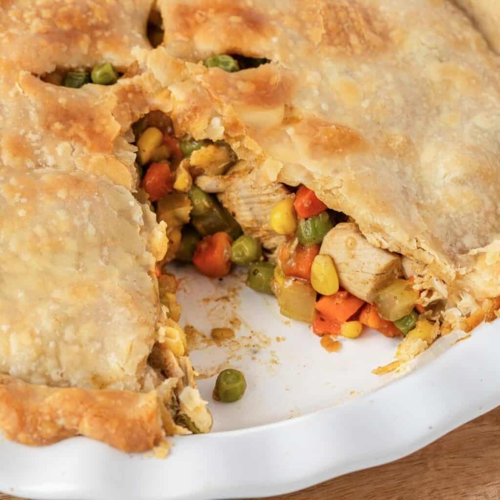 Chicken Roti Pie Rotisserie Chicken Pot Pie Made Easy