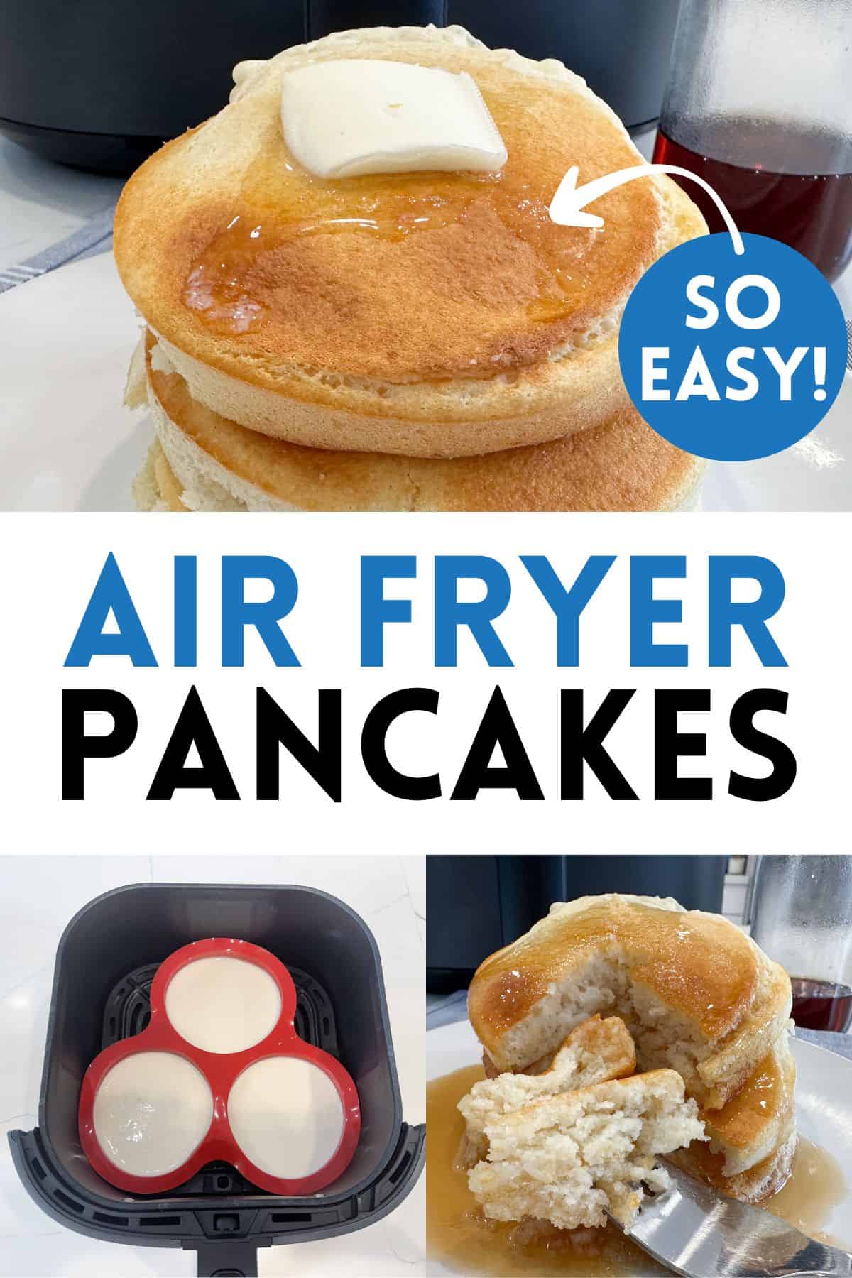 Fluffy Air Fryer Pancakes | Laura Fuentes