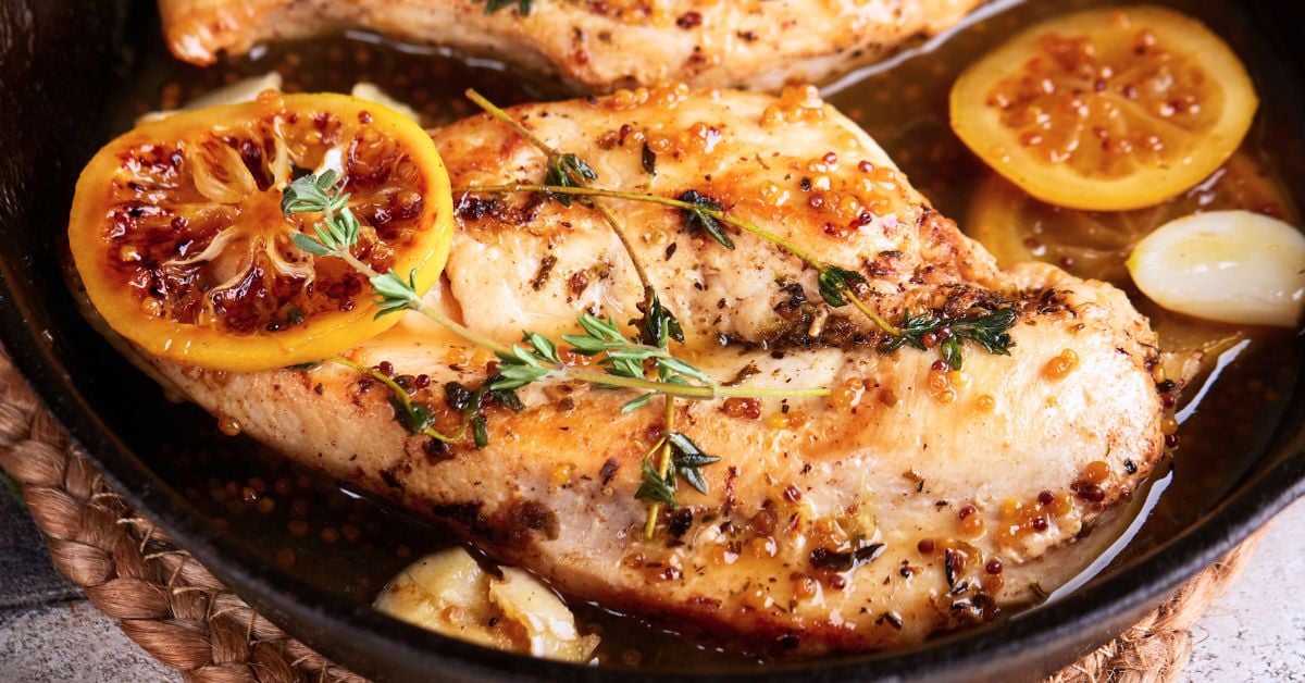 Juicy Baked Lemon Thyme Chicken Breasts - Laura Fuentes