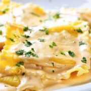 alfredo ravioli