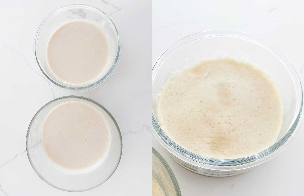 what batter looks like for microwave pancakes