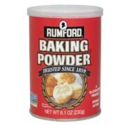 small jar of aluminum free baking powder