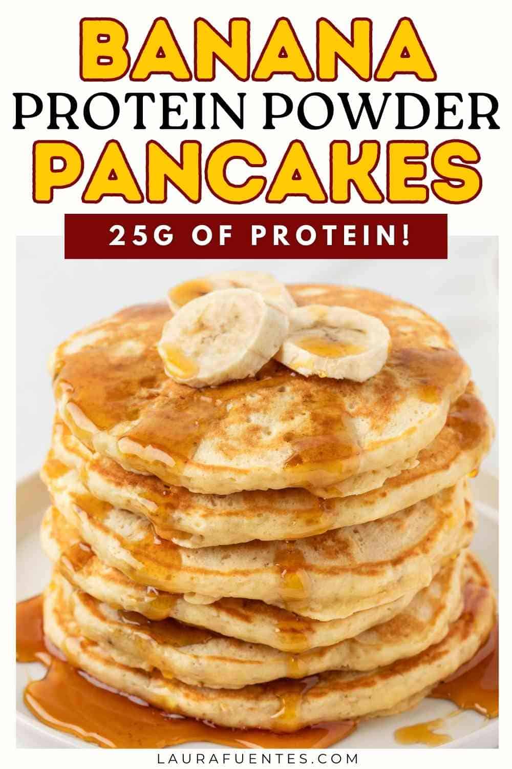 Banana Protein Powder Pancakes | Easy Recipe with 25g