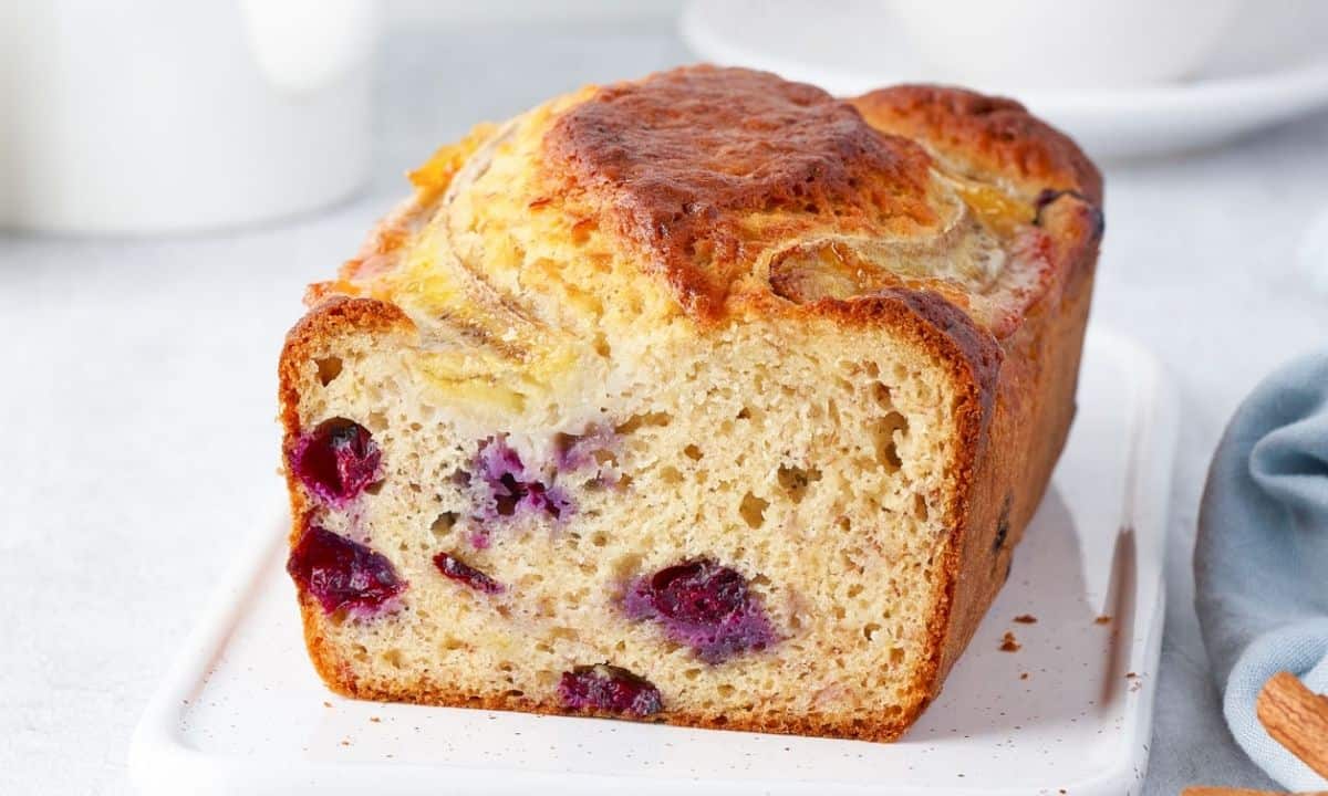 blueberry banana bread