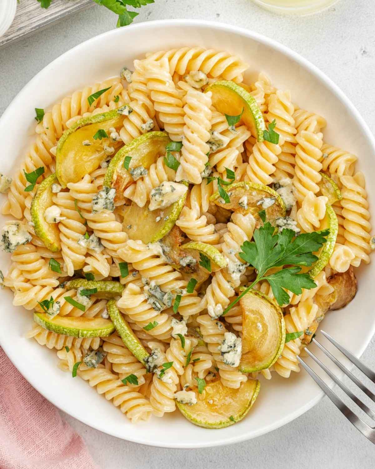summer squash pasta