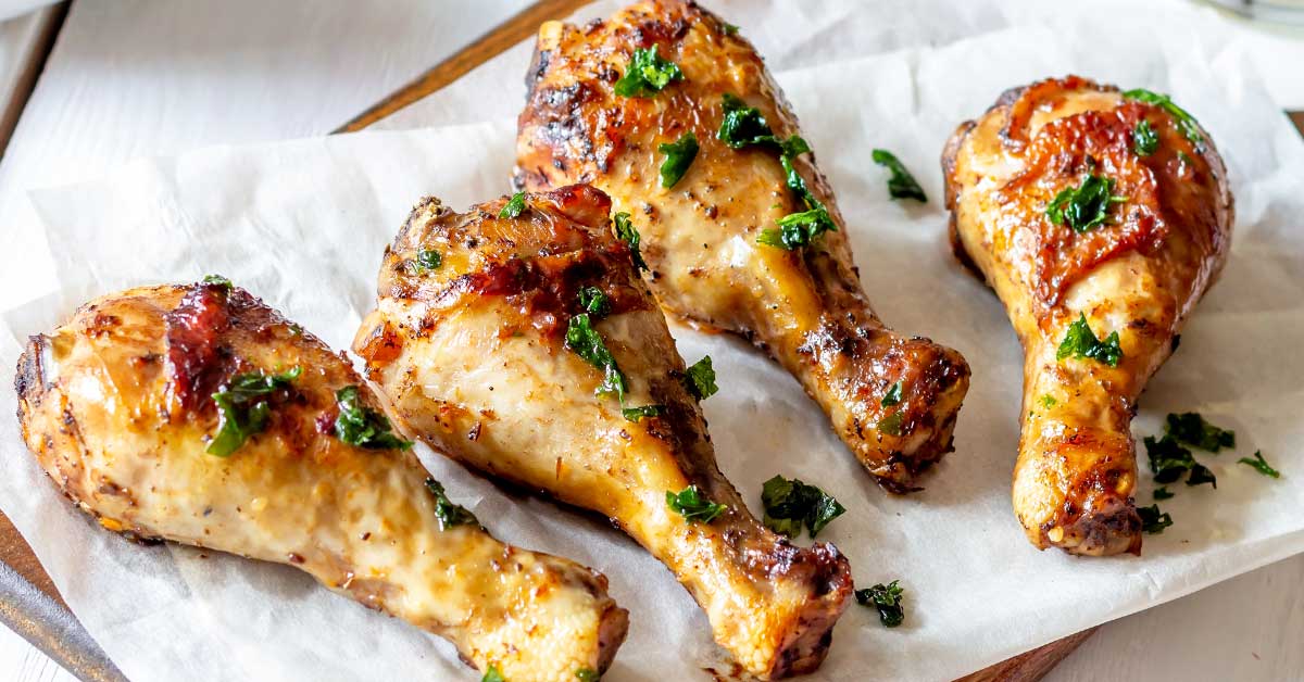 Baked Chicken Drumsticks (Kids Love These!) - Laura Fuentes