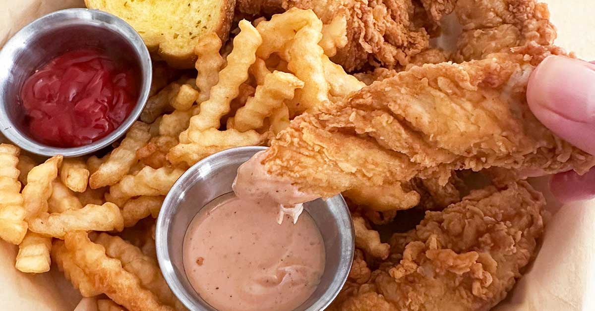 Copycat Cane's Chicken Recipe with Homemade Cane's Sauce