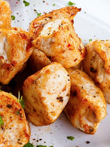 air-fried chicken bites