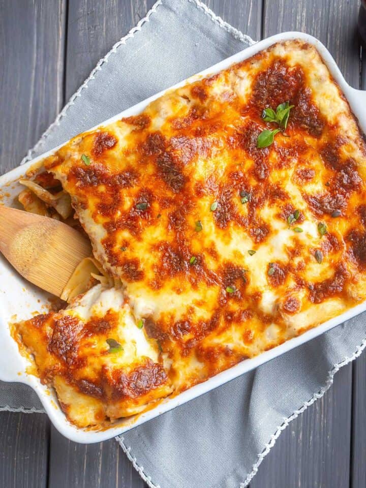 Cottage Cheese Lasagna (Easy Recipe)