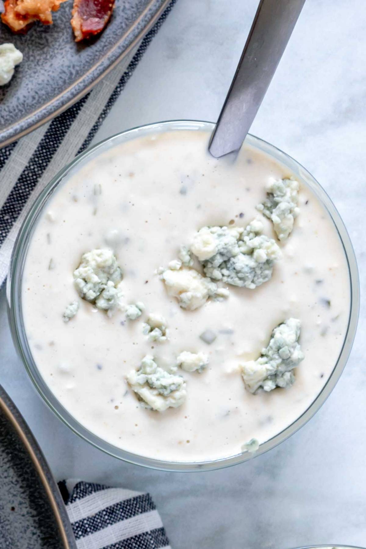 Creamy Blue Cheese Yogurt Dressing Creamy Blue Cheese Yogurt Dressing